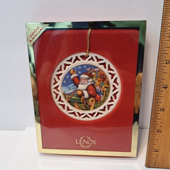 Lenox Other - Lenox Christmas Stories Ornament Twas the Night Before AND TO ALL A GOOD NIGHT